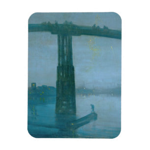 James Whistler - Nocturne, Old Battersea Bridge  Magnet