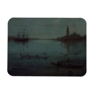 James Whistler - Nocturne: The Lagoon, Venice Magnet