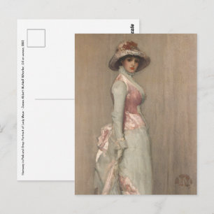 James Whistler - Portrait of Lady Meux Postcard