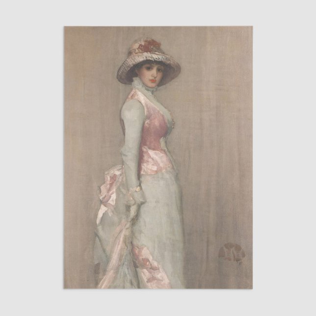 James Whistler - Portrait of Lady Meux Tissue Paper (Creator Uploaded)