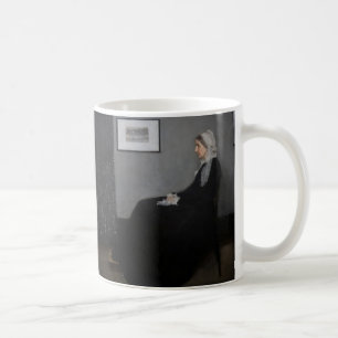 James Whistler - Portrait of the Artist's Mother Coffee Mug