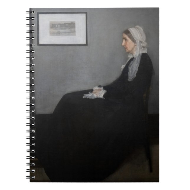 James Whistler - Portrait of the Artist's Mother Notebook (Front)