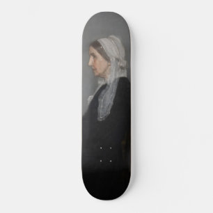 James Whistler - Portrait of the Artist's Mother Skateboard