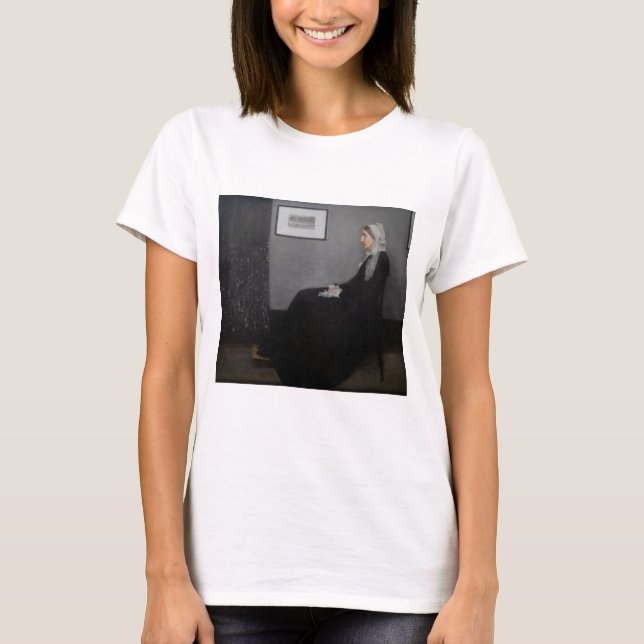 James Whistler - Portrait of the Artist's Mother T-Shirt (Front)