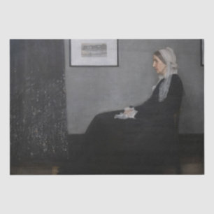 James Whistler - Portrait of the Artist's Mother Tissue Paper