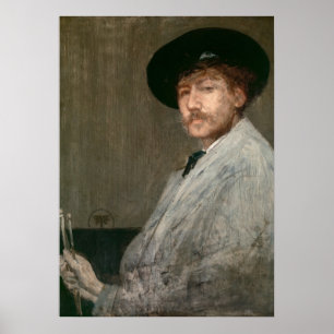James Whistler - Portrait of the Painter Poster