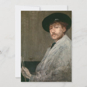 James Whistler - Portrait of the Painter Thank You Card