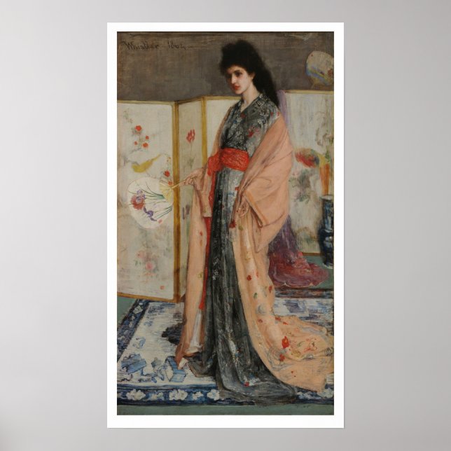 James Whistler-Princess from the Land of Porcelain Poster (Front)