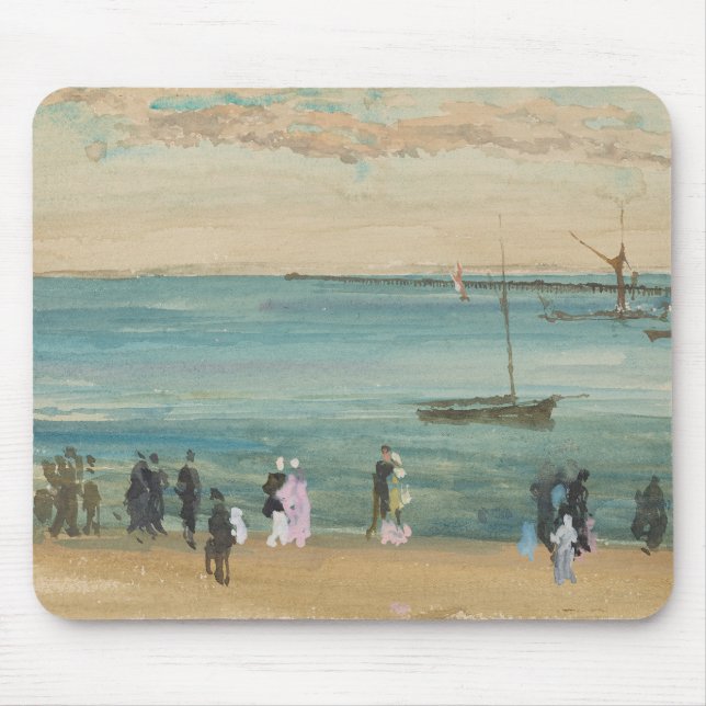 James Whistler - Southend Pier Mouse Mat (Front)