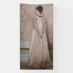 James Whistler - Symphony in Flesh Colour and Pink Banner