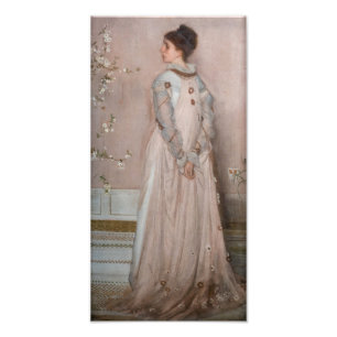 James Whistler - Symphony in Flesh Colour and Pink Photo Print
