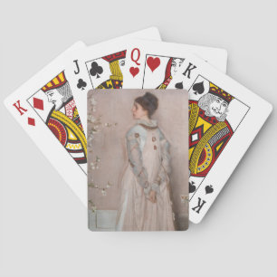 James Whistler - Symphony in Flesh Colour and Pink Playing Cards