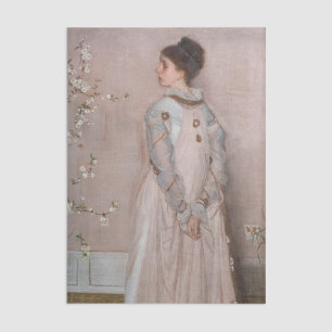 James Whistler - Symphony in Flesh Colour and Pink Tissue Paper