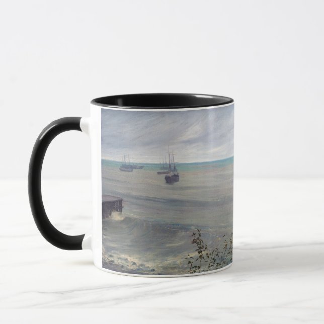 James Whistler - Symphony in Grey and Green Mug (Left)