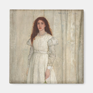 James Whistler - Symphony in White No. 1 Magnet