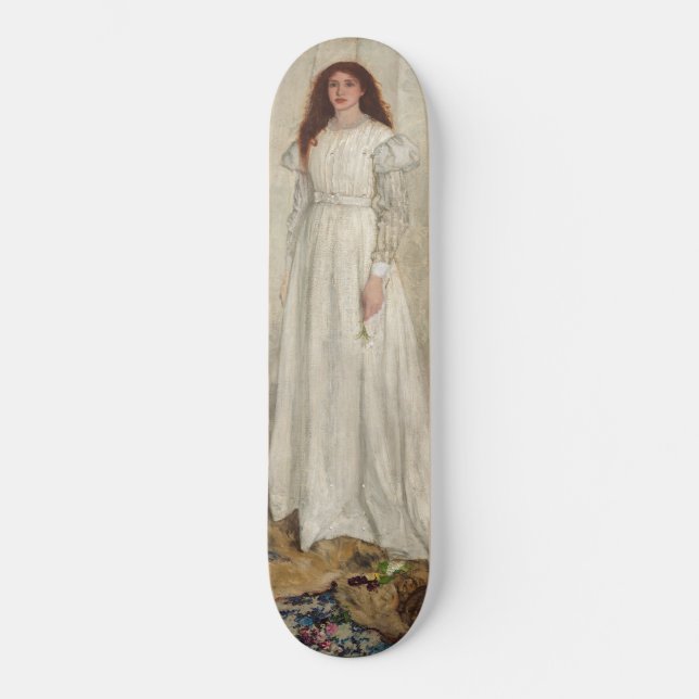 James Whistler - Symphony in White No. 1 Skateboard (Front)
