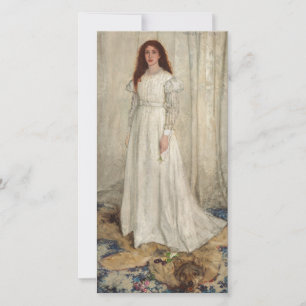 James Whistler - Symphony in White No. 1 Thank You Card