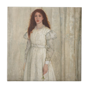 James Whistler - Symphony in White No. 1 Tile