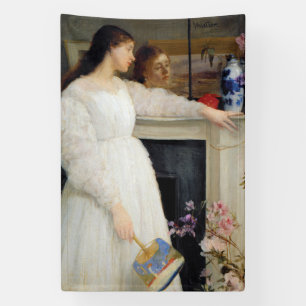 James Whistler - Symphony in White No. 2 Banner