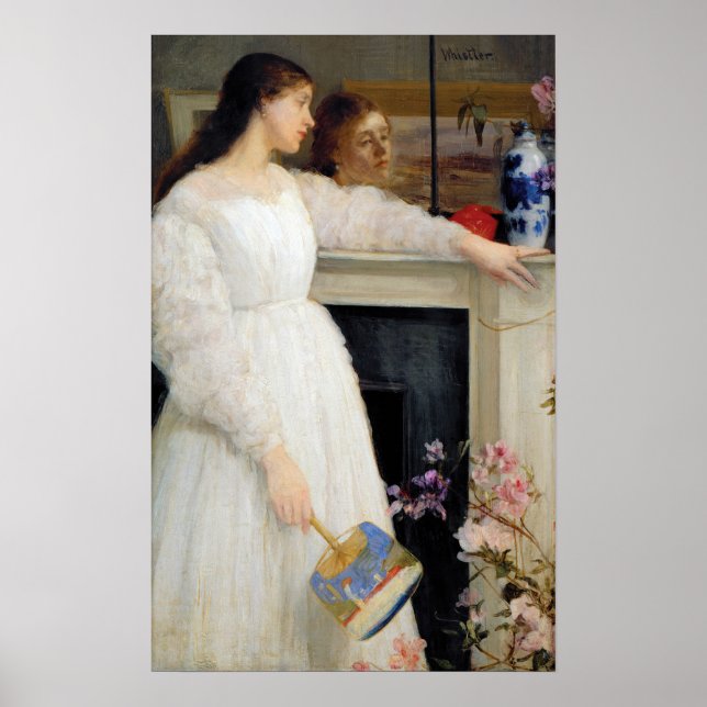 James Whistler - Symphony in White No. 2 Poster (Front)