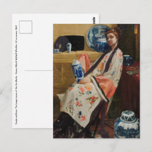 James Whistler - The Lange Leizen of the Six Marks Postcard