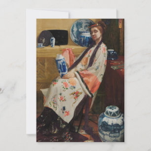 James Whistler - The Lange Leizen of the Six Marks Thank You Card