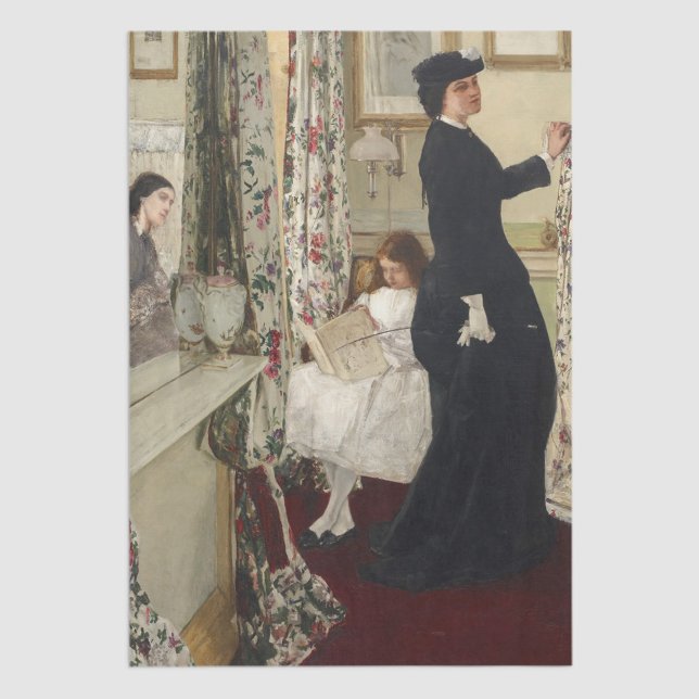 James Whistler - The Music Room Tissue Paper (Creator Uploaded)