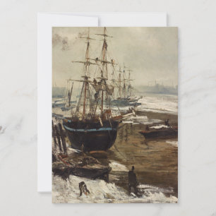James Whistler - The Thames in Ice Thank You Card