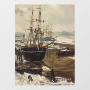 James Whistler - The Thames in Ice Window Cling