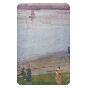 James Whistler - Variations in Violet and Green Magnet