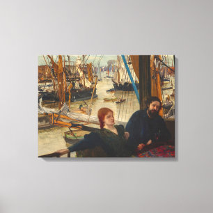 James Whistler - Wapping Canvas Print