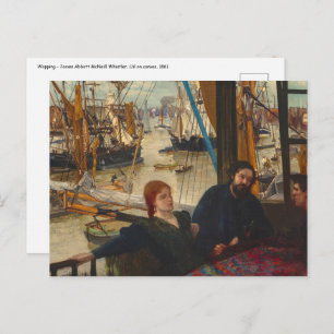 James Whistler - Wapping Postcard