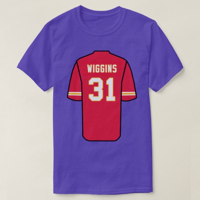 James Wiggins Jersey T-Shirt (Design Front)