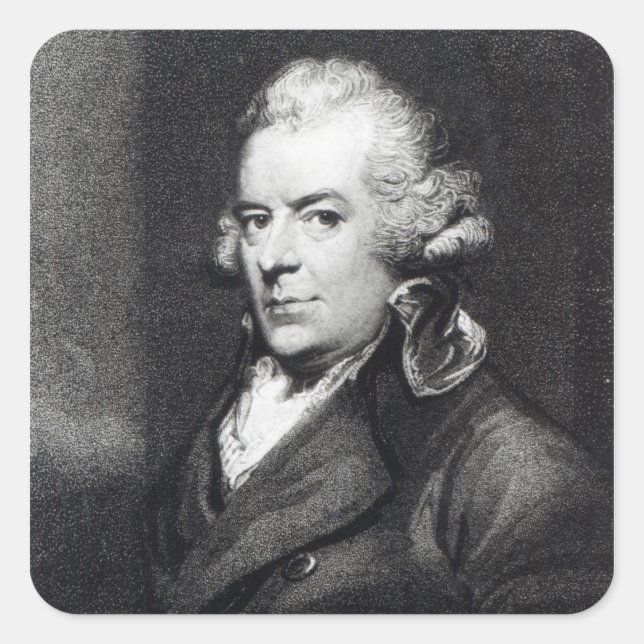 James Wyatt Esq. RA Square Sticker (Front)