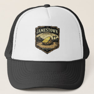 Jamestown Mother Load – Vintage Gold Nugget design Trucker Hat