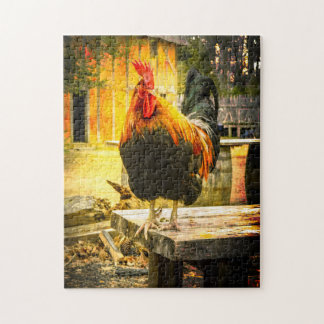 Jamestown Rooster Jigsaw Puzzle