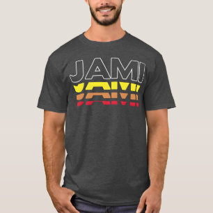 Jami First Name Funny Vintage Sunset Jami friends T-Shirt
