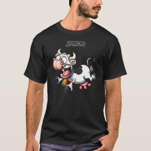 Jamica Vermont Crazy Cow T-Shirt