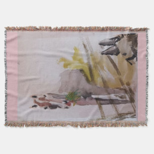 Jamie and Penelope, goes with the "My Mares Day Di Throw Blanket