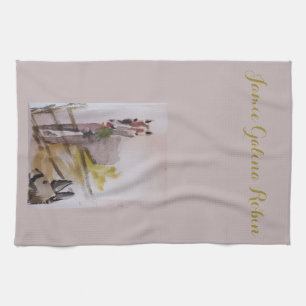 Jamie meets Penelope Tea Towel