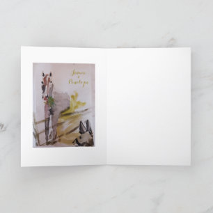 Jamie & Penelope Thank You Card