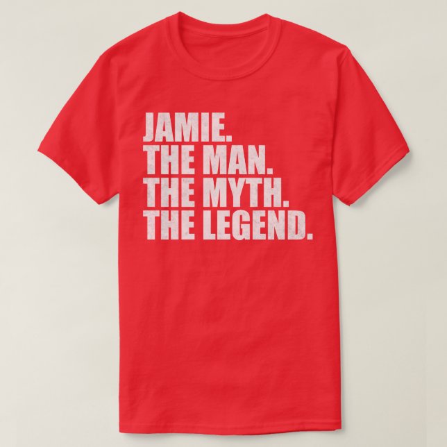 JamieJamie Name Jamie given name T-Shirt (Design Front)