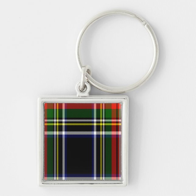 Jamison Scottish Tartan Key Ring (Front)