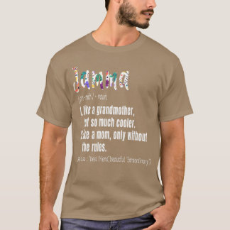 Jamma Definition Mothers Day Birthday gift Grandmo T-Shirt