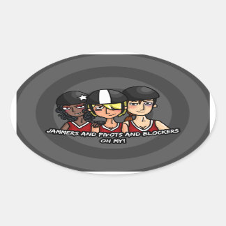 Jammers pivots blockers oh my oval sticker