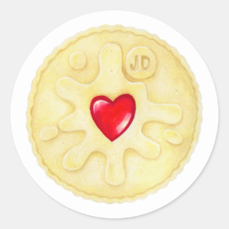 Jammie Dodger Biscuit Sticker
