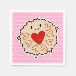 Jammie Dodger Napkin