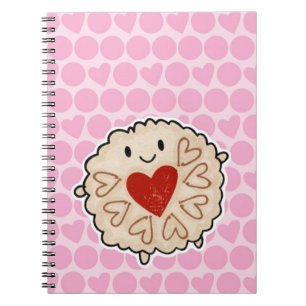 Jammie Dodger Watercolour Notebook