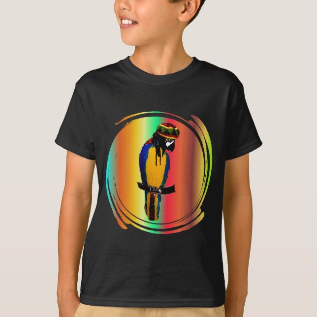 JAMMIN PARROT T-Shirt (Front)