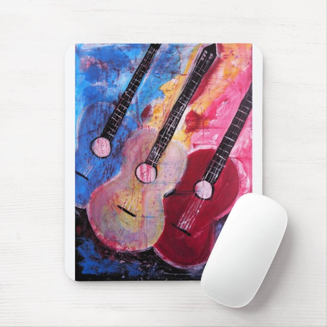 Jamming be Goode Painting by Alfred Fox Mouse Mat (With Mouse)